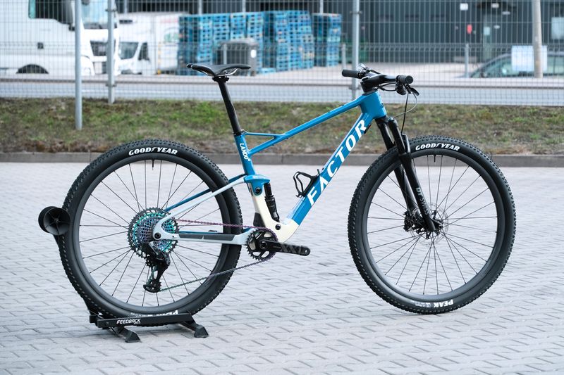 Used Factor LANDO SRAM XX1 Eagle AXS 2023 Mountainbike, Blue — image 24 of 33