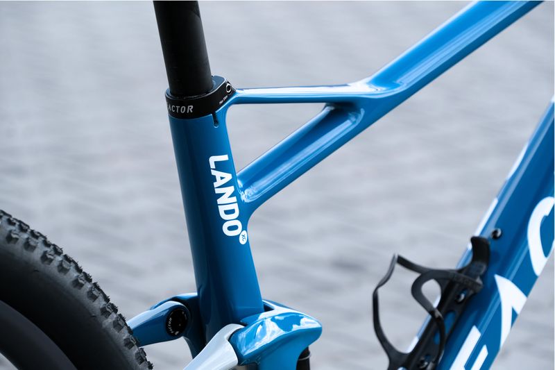 Used Factor LANDO SRAM XX1 Eagle AXS 2023 Mountainbike, Blue — image 18 of 33