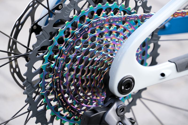 Used Factor LANDO SRAM XX1 Eagle AXS 2023 Mountainbike, Blue — image 23 of 33