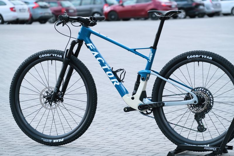 Used Factor LANDO SRAM XX1 Eagle AXS 2023 Mountainbike, Blue — image 27 of 33