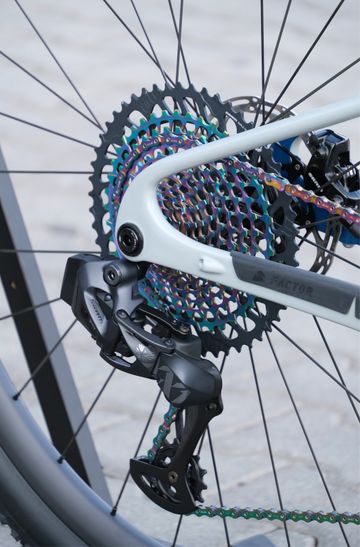 Used Factor LANDO SRAM XX1 Eagle AXS 2023 Mountainbike, Blue — image 19 of 33