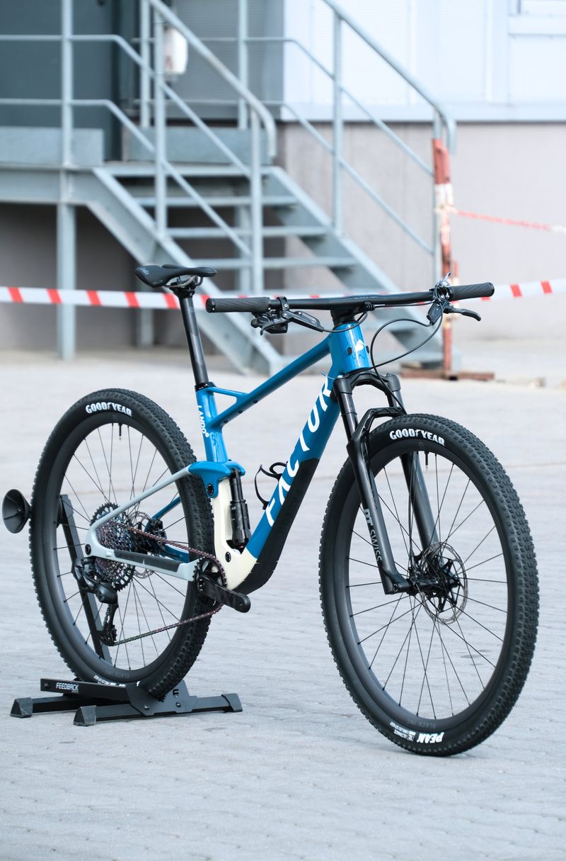 Used Factor LANDO SRAM XX1 Eagle AXS 2023 Mountainbike, Blue — image 17 of 33
