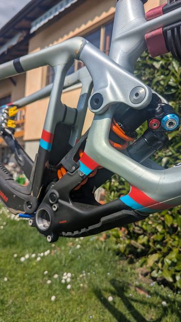 Gebrauchtes Mondraker SUMMUM CARBON RR 2022 Frameset 2022 Mountainbike, Hellgrau, 29 — Bild 4 von 4