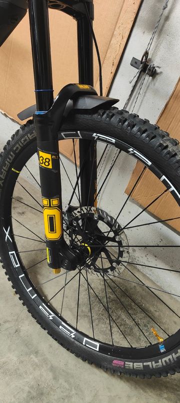 Haibike Nduro 8 Freeride 2024 2024 Mountainbike usato, Grigio chiaro — immagine 5 di 20