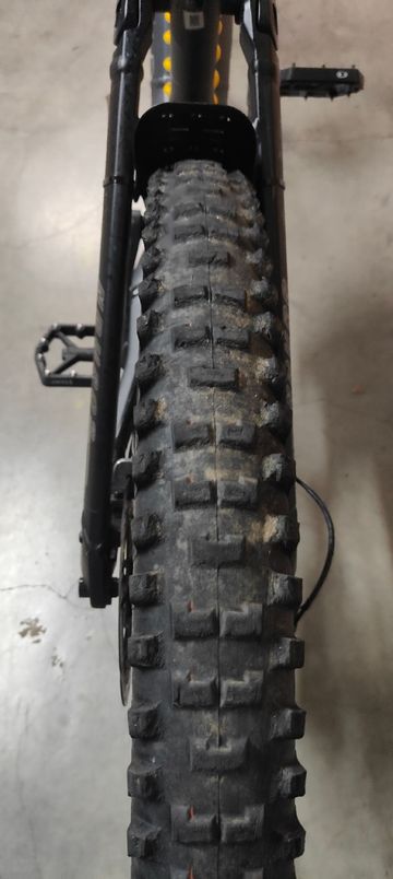 Haibike Nduro 8 Freeride 2024 2024 Mountainbike usato, Grigio chiaro — immagine 19 di 20