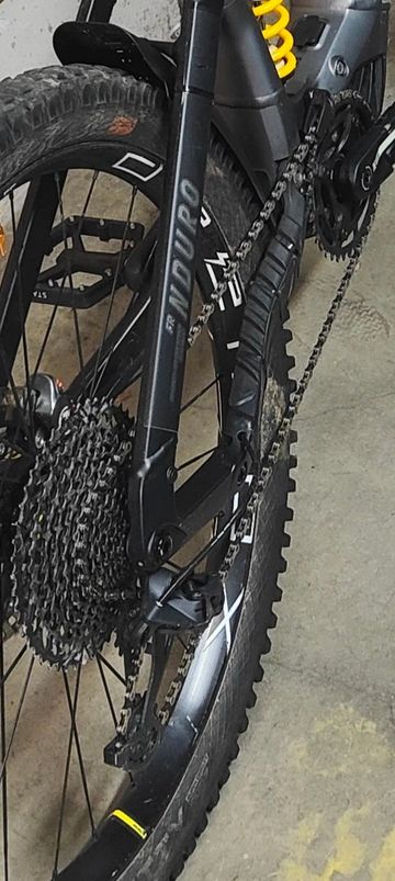 Haibike Nduro 8 Freeride 2024 2024 Mountainbike usato, Grigio chiaro — immagine 20 di 20