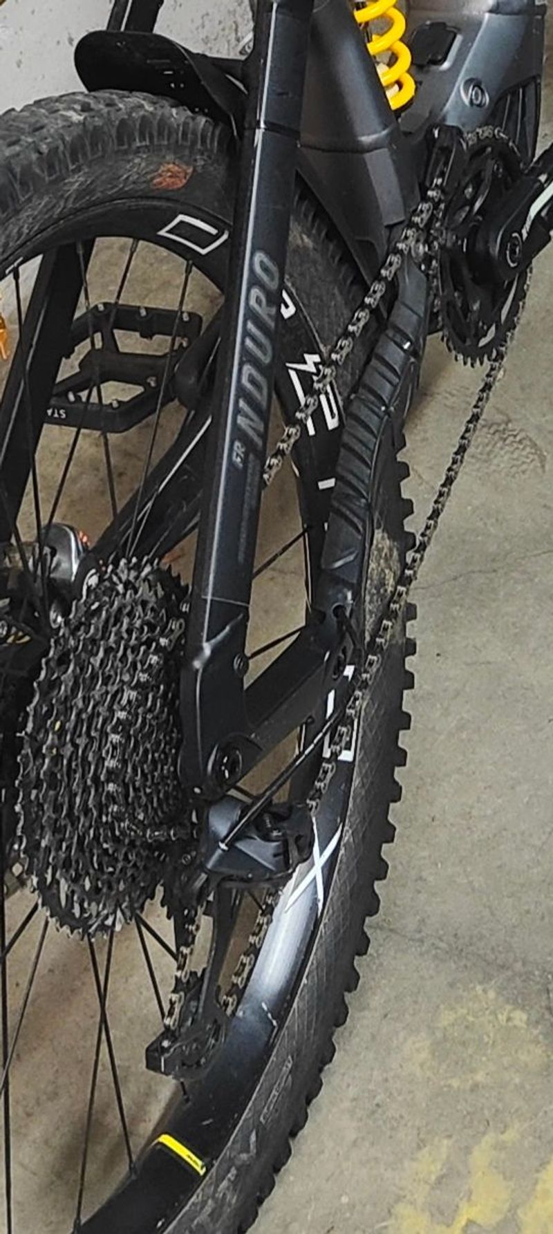 Haibike Nduro 8 Freeride 2024 2024 Mountainbike usato, Grigio chiaro — immagine 20 di 20