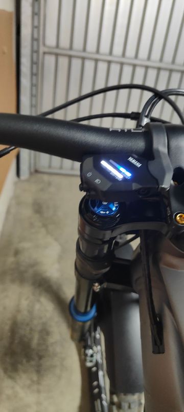 Haibike Nduro 8 Freeride 2024 2024 Mountainbike usato, Grigio chiaro — immagine 7 di 20