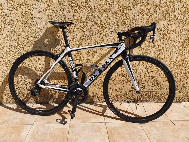 Used De Rosa R838 2020 Road & Gravel, White — image 2 of 8