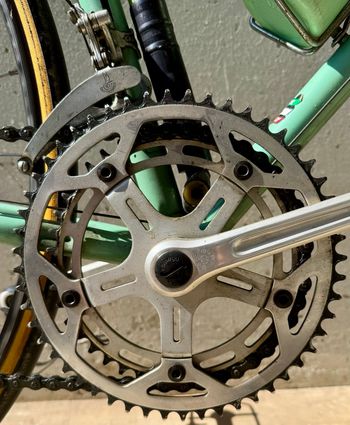 Used Bianchi Bianchi Custom Campagnolo Record 1975 Road & Gravel, Verde — image 4 of 10