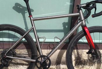 WALTLY TITANIUM, Frameset Titanio +fork Carbon Frameset