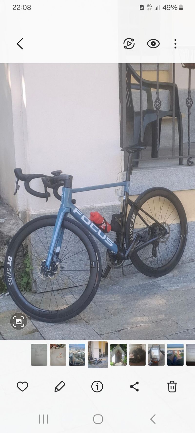 Used Focus Izalco SRAM Force eTap AXS 2022 Road & Gravel