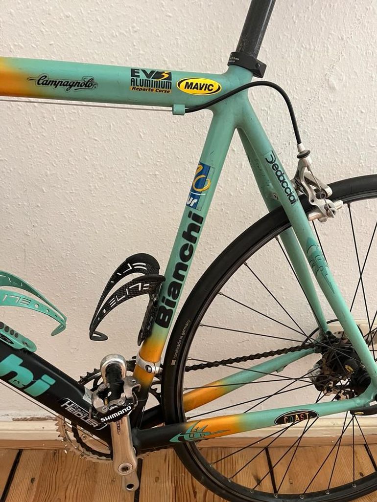 Used Bianchi Bianchi Custom Campagnolo Record 2003 Road & Gravel, Black — image 12 of 14