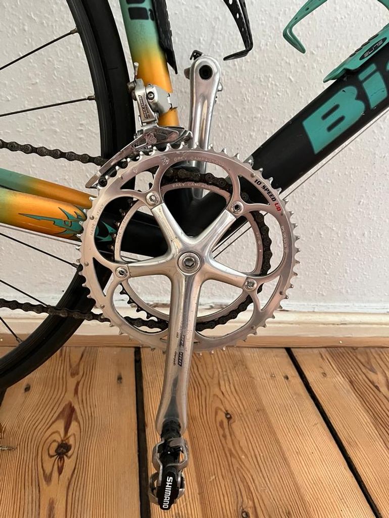 Used Bianchi Bianchi Custom Campagnolo Record 2003 Road & Gravel, Black — image 2 of 14
