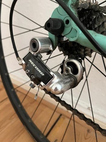 Used Bianchi Bianchi Custom Campagnolo Record 2003 Road & Gravel, Black — image 3 of 14