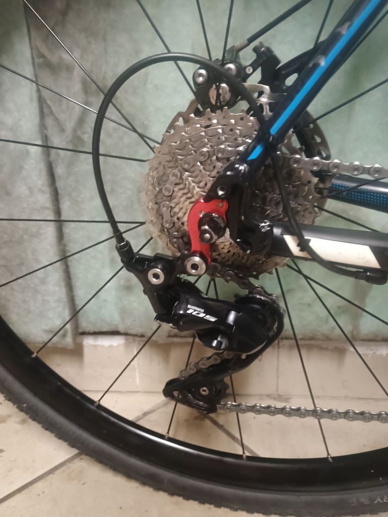Used CUBE CROSS RACE 2018 2018 Road & Gravel, Black — image 5 of 6