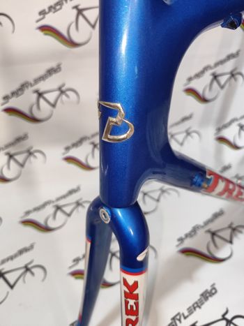 Used Trek 5500 oclv carbon United states postal service Lance Armstrong Trek 5500 oclv carbon United states postal service Lance Armstrong Custom Frameset 1998 Road & Gravel, Blue — image 17 of 25