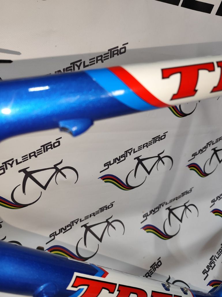 Used Trek 5500 oclv carbon United states postal service Lance Armstrong Trek 5500 oclv carbon United states postal service Lance Armstrong Custom Frameset 1998 Road & Gravel, Blue — image 15 of 25