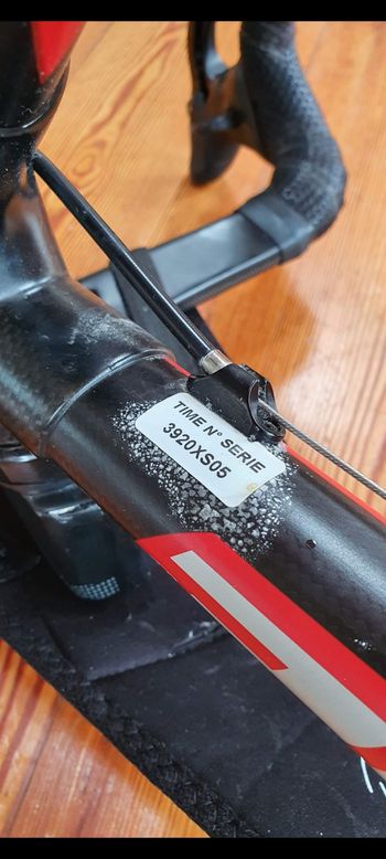 Gebrauchtes Time ULTEAM VXRS 2006 Road & Gravel, Schwarz — Bild 5 von 5