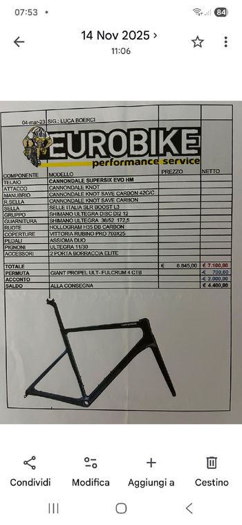Used Cannondale SuperSix EVO 2022 Road & Gravel, Black — image 13 of 13