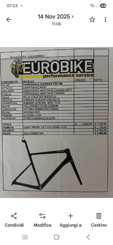 Używany Cannondale SuperSix EVO 2022 Road & Gravel — zdjęcie 13 z 20