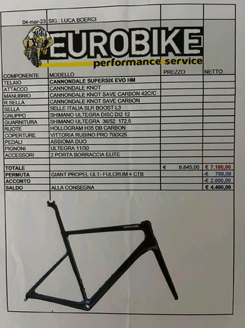 Gebrauchtes Cannondale SuperSix EVO 2022 Road & Gravel, Schwarz — Bild 20 von 20
