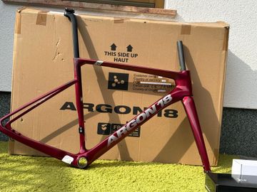 Used Argon 18 Sum Frameset 2024 Road & Gravel, Red — image 2 of 13