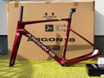 Used Argon 18 Sum Frameset 2024 Road & Gravel, Red — image 3 of 13