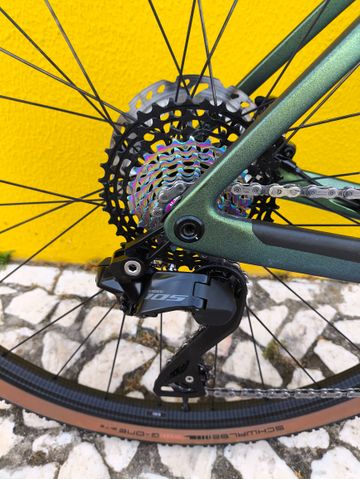 Gebrauchtes Scott Addict Shimano 105 Di2 2022 Road & Gravel, Grün — Bild 19 von 23