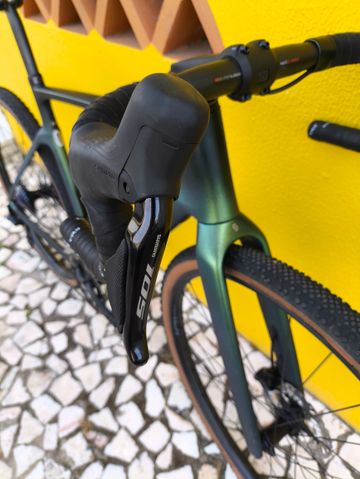 Gebrauchtes Scott Addict Shimano 105 Di2 2022 Road & Gravel, Grün — Bild 9 von 23