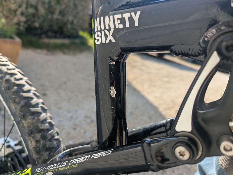 Used Merida Ninety-six Shimano Deore XT 2011 Mountainbike, Weiß — image 5 of 8