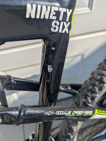 Used Merida Ninety-six Shimano Deore XT 2011 Mountainbike, Weiß — image 7 of 8