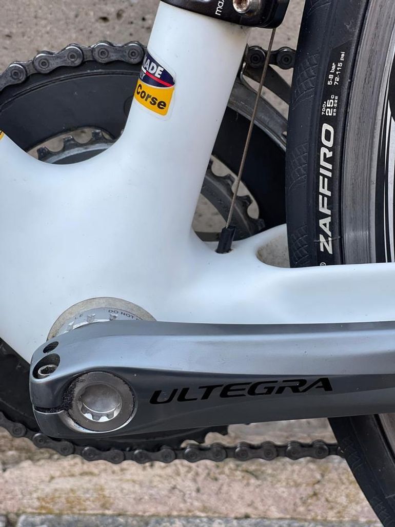 Used Bianchi Infinito Shimano Ultegra 2013 Road & Gravel, Light Gray — image 11 of 16