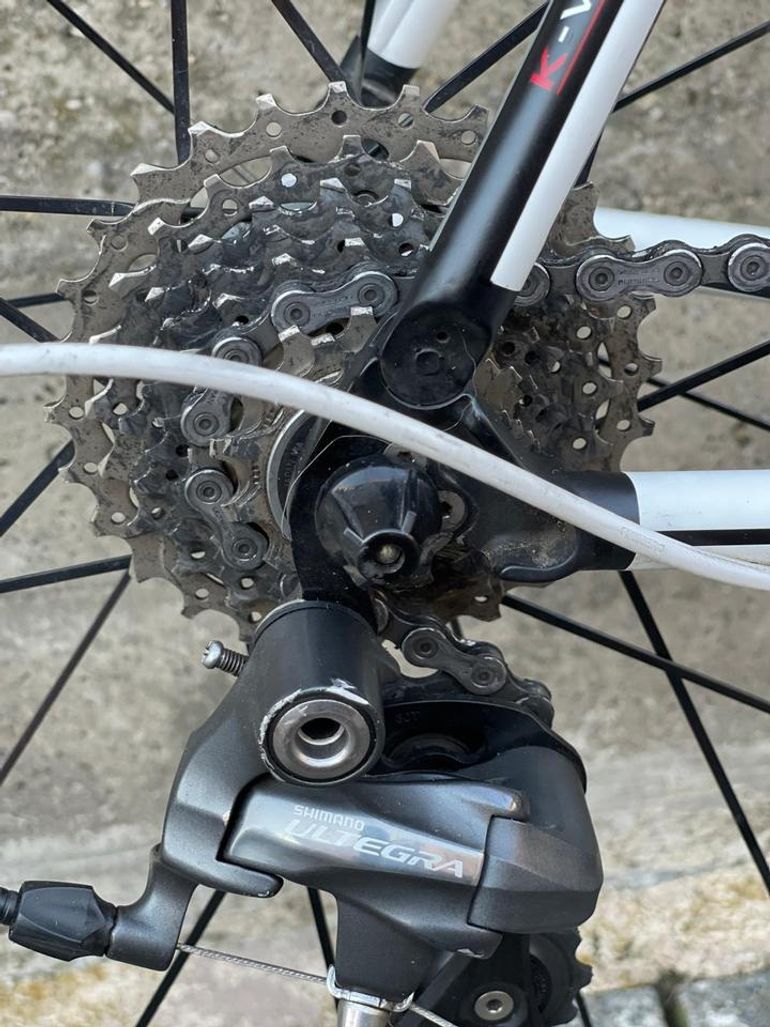 Used Bianchi Infinito Shimano Ultegra 2013 Road & Gravel, Light Gray — image 7 of 16
