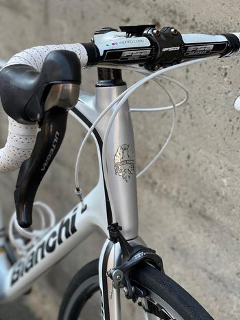 Used Bianchi Infinito Shimano Ultegra 2013 Road & Gravel, Light Gray — image 3 of 16