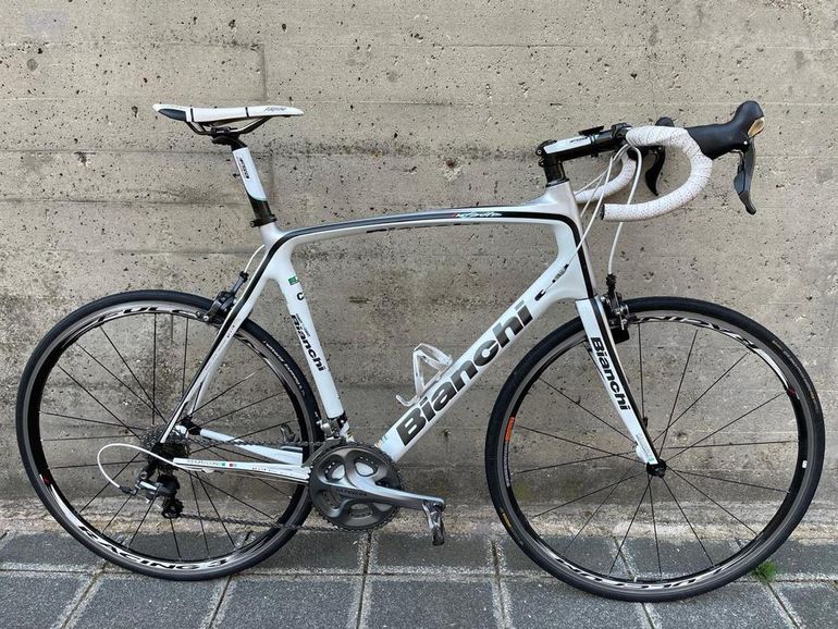 Used Bianchi Infinito Shimano Ultegra 2013 Road & Gravel, Light Gray — image 1 of 16