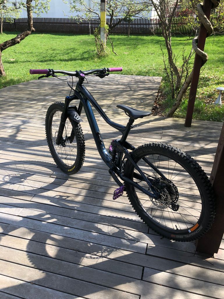 Used Giant Trance, Advanced 2021 2021 Mountainbike, Blue, 27.5 — image 4 of 6