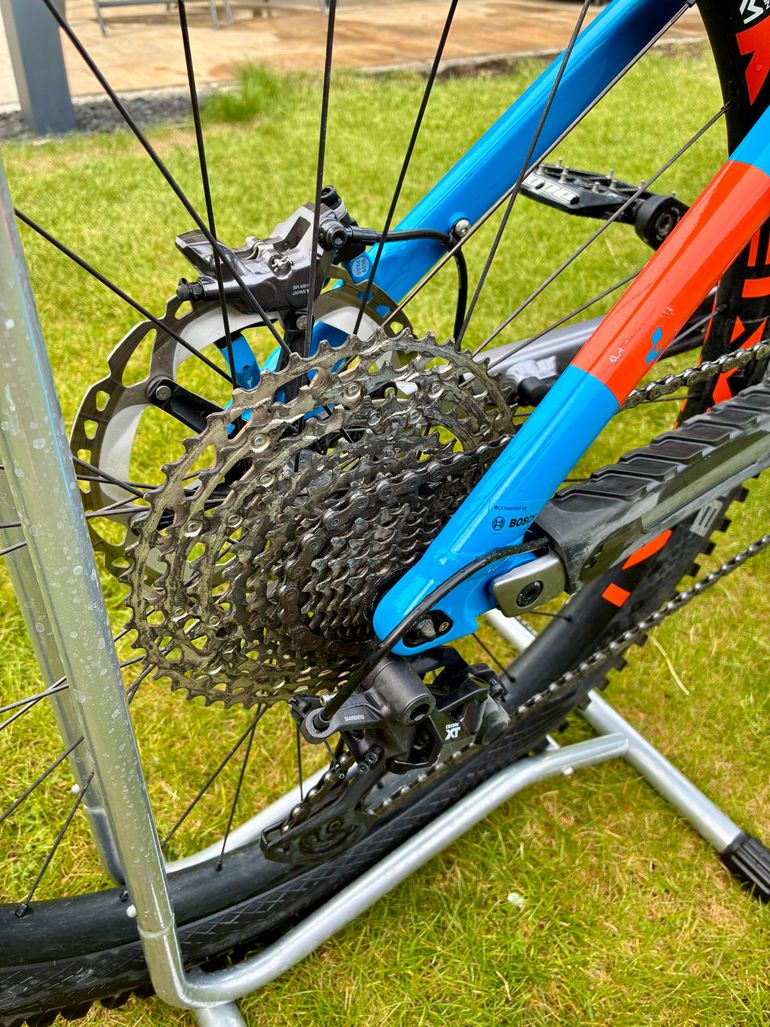 Used CUBE STEREO HYBRID 160 HPC ACTIONTEAM 625 27.5 KIOX 2021 2021 Mountainbike, Light Gray, 27.5 — image 6 of 10