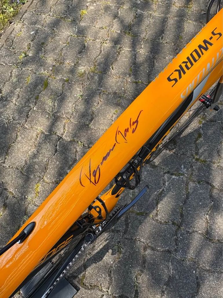 Used Specialized Venge With The Signature Of Tadej Pogacar 2017 Road & Gravel, Black — image 6 of 8