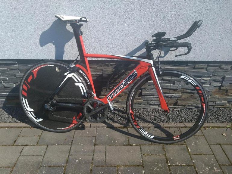 Used Moozes Moozes Custom Shimano Ultegra Di2 2010 Road & Gravel, Rosso — image 1 of 16