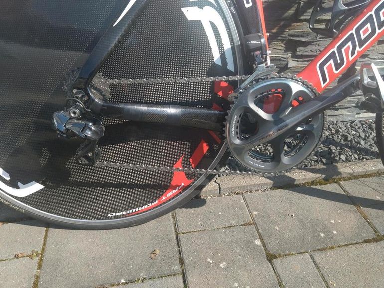 Used Moozes Moozes Custom Shimano Ultegra Di2 2010 Road & Gravel, Rosso — image 3 of 16