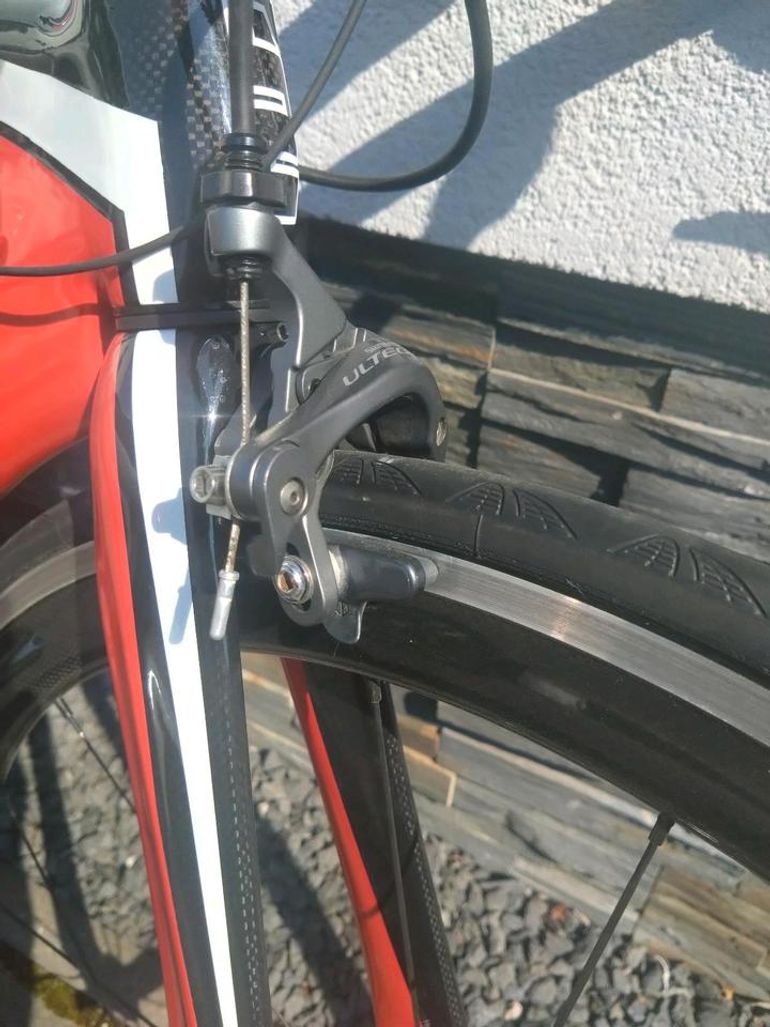 Used Moozes Moozes Custom Shimano Ultegra Di2 2010 Road & Gravel, Rosso — image 8 of 16