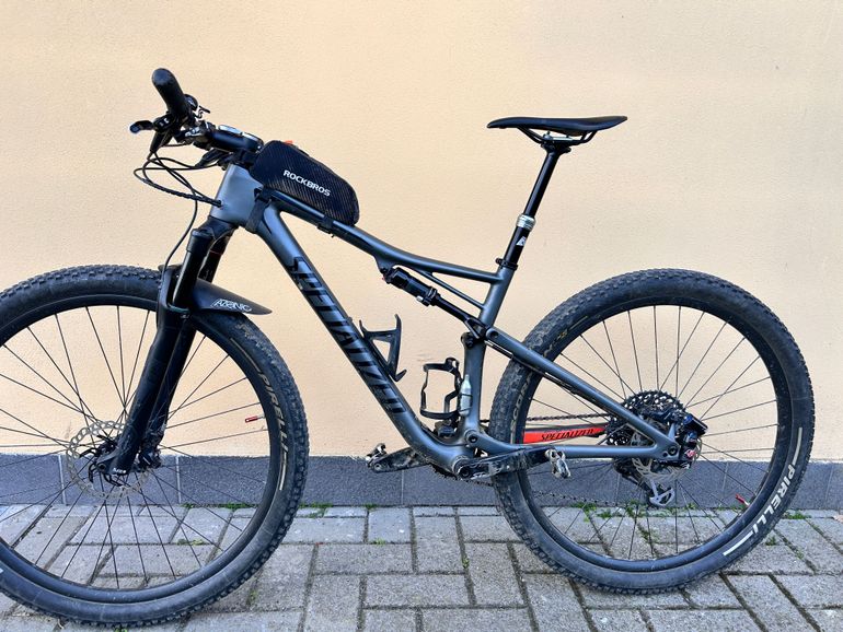 Used Specialized Epic SRAM GX 2018 Mountainbike, Light Gray, 29 — image 2 of 3