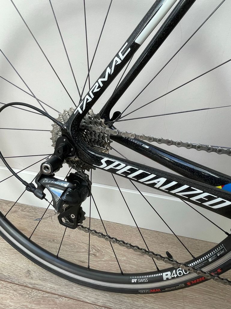 Used Specialized Tarmac Shimano Ultegra 2016 Road & Gravel, Black — image 4 of 10