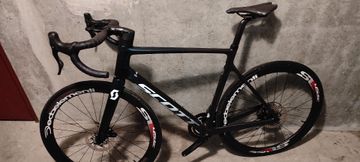 Gebrauchtes Scott Addict Campagnolo Record 2022 Road & Gravel, Blau — Bild 2 von 9