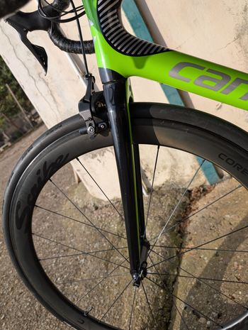 Used Cannondale Hi-Mod 2017 Ultegra Di2 Rim Brake 2017 Road & Gravel, Green — image 4 of 21