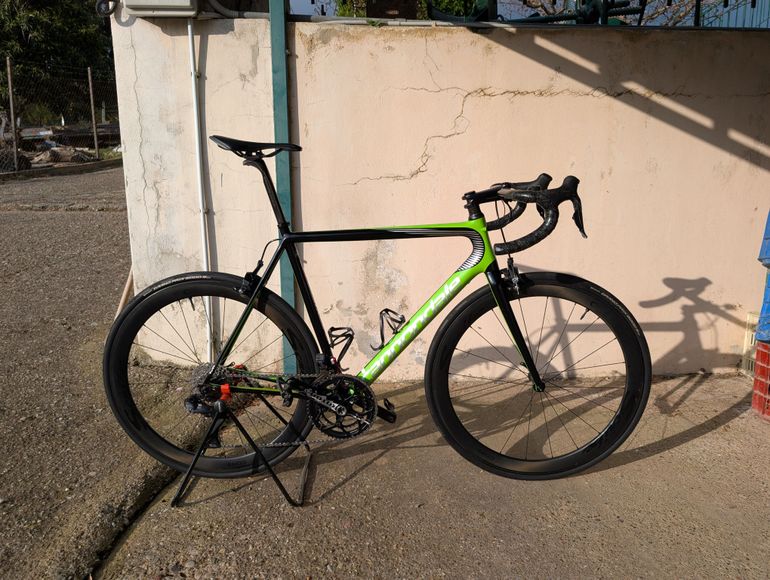 Used Cannondale Hi-Mod 2017 Ultegra Di2 Rim Brake 2017 Road & Gravel, Green — image 3 of 21