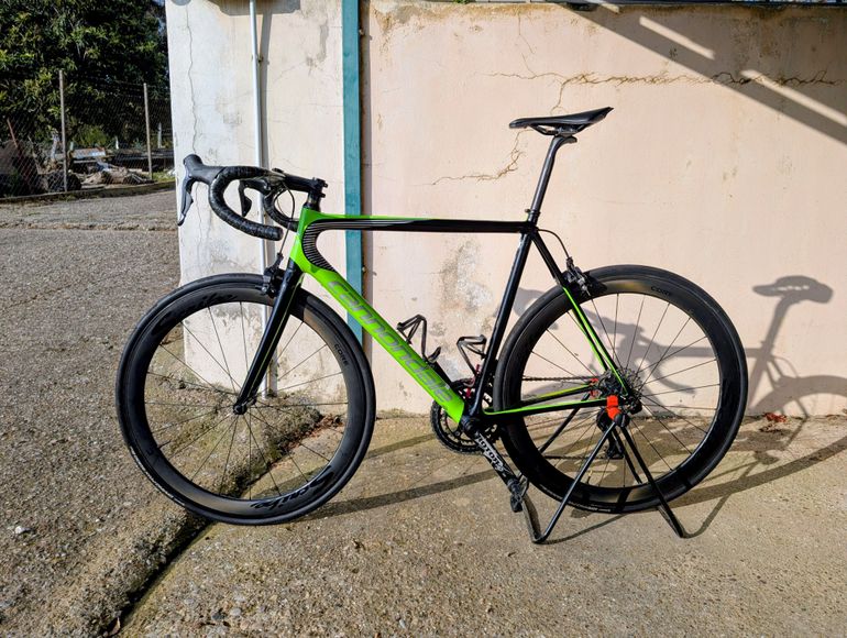 Used Cannondale Hi-Mod 2017 Ultegra Di2 Rim Brake 2017 Road & Gravel, Green — image 1 of 21