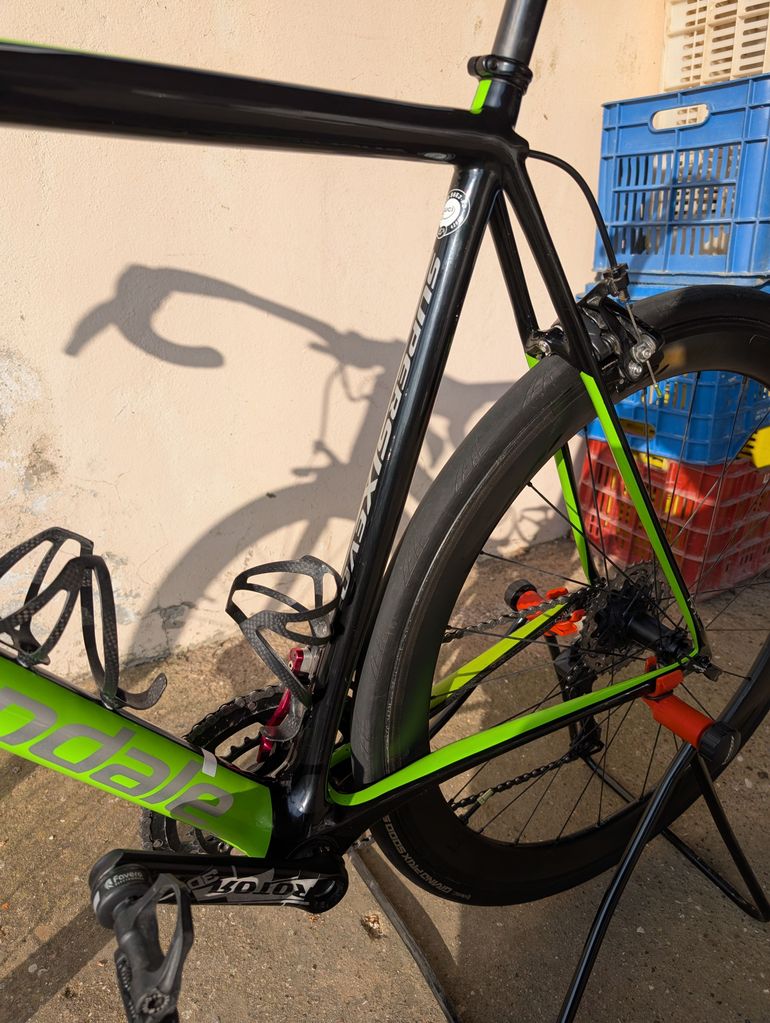 Used Cannondale Hi-Mod 2017 Ultegra Di2 Rim Brake 2017 Road & Gravel, Green — image 21 of 21