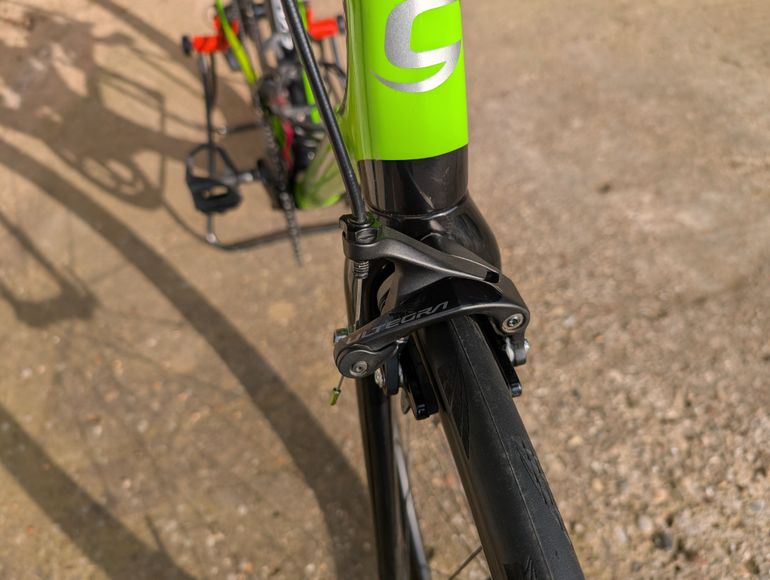 Used Cannondale Hi-Mod 2017 Ultegra Di2 Rim Brake 2017 Road & Gravel, Green — image 6 of 21